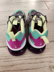 Nike Shoes Air Max 270 React Running Sneaker BQ0103-007 Youth 7Y Womens 8.5