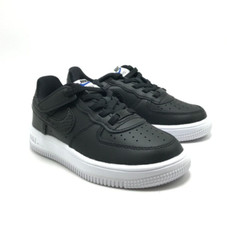 *NEW* PRE-SCHOOL KIDS NIKE FORCE 1 LOW EASY ON LV8 1 (PS) BLACK (FV6104 001) 👍