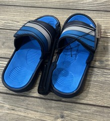 Wave Zone Kids Beach Clog Coast Blk Combo Slide Sandals NWT Size 10/11