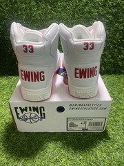 Patrick Ewing 33 Orion Non-Strap/ White, Red/ Size 4.5 Youth