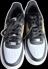 Nike Air Force 1 Low Top Leather Sneakers Kids 5Y /Women’s 6.5
