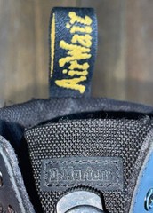 Doc DR. Martens Combs J Canvas black Aide Zipper Boots youth US 4 Women’s 5 UK 3