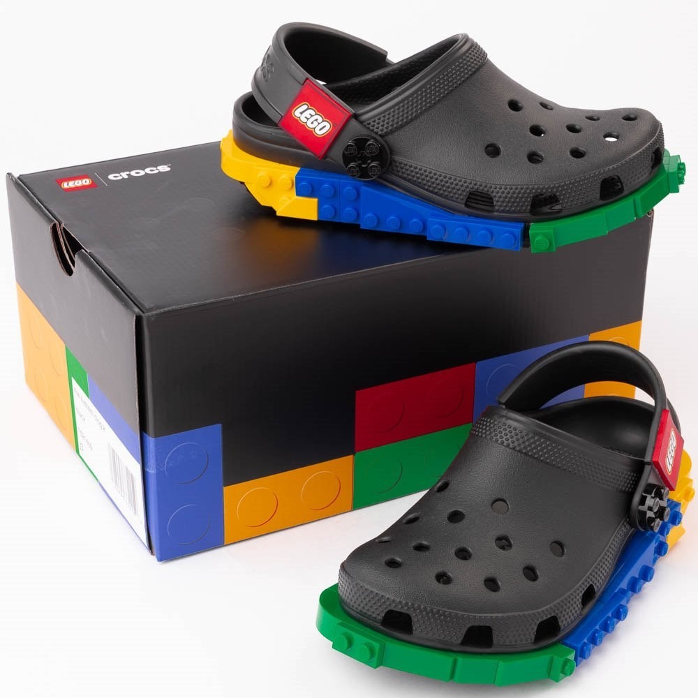 LEGO® Crocs Classic Creativity Clog – Little Kid / Big Kid – Black