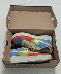🔥Nike Air Force One LV8 Next Nature GS Hemp Multi Low Top Lace Up Sneakers 6.5Y