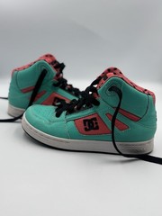 DC Shoe Co USA Limited Edition High Top Watermelon Shoes Sneakers Y Size 3 Rare