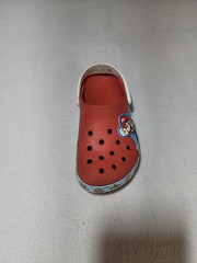 Crocs Super Mario Clogs Child Size C 13 Red Classic Nintendo Water Beach Shoes