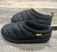 UGG Tasman Slippers Kids Size 1 Black