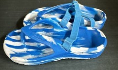 AUSSIE Souls Starfish Size 23-24 Approx Size 8-8.5 Kids Blue White New With Tags