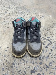 Nike Dunk High Wolf Grey Calypso Sneakers 2012 Kids Shoes 9C Toddler Rare Worn