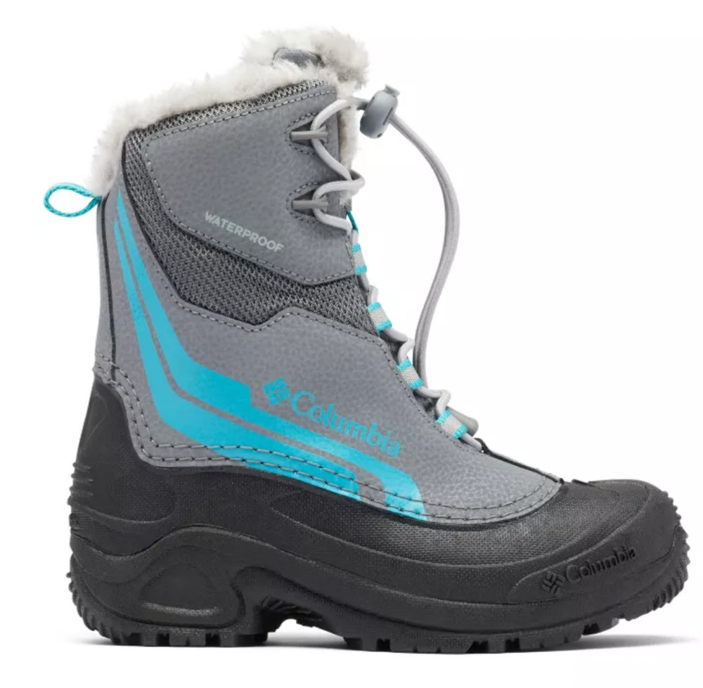 Columbia Bugaboot Plus IV Omni-Heat Gray Unisex Youth Size 2