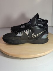 Nike Kyrie Infinity Mid Black Metallic Silver Size 7Y
