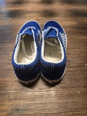 VANS FLAME OLD SKOOL CHECKERBOARD REFLECTIVE SIZE 7Y/8.5W NWB RARE (VN0A4UHZ7WM)