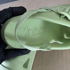 Chaco Sandals Kids Size 6 Green Strappy Adjustable Slingback Hiking JCH180359