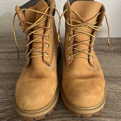 Timberland® 12909 Junior’s 6″ Premium Waterproof Boots Wheat Nubuck – Size 6M