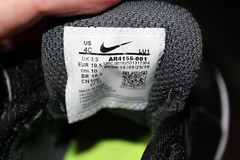 Nike Flex Contact 3 Kids Size 4C US Black/White Toddlers AR4155-001