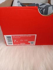 Nike Court Borough Mid GS Cool Grey Anthracite 839977-009 Shoes 6Y, 7Y