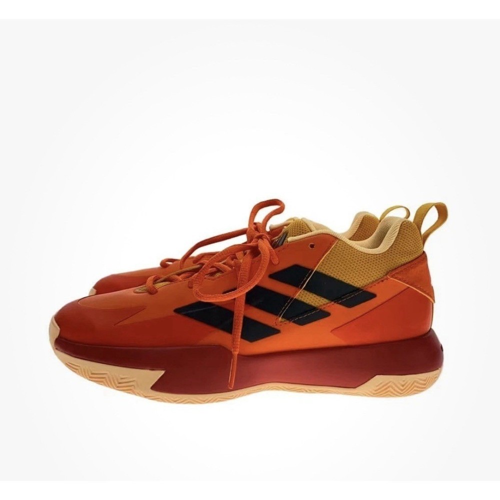 Adidas Cross Em Up Select Junior Basketball Shoes Size 4.5 Orange Black EUC Kids