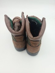 Timberland Field Boots Beef & Broccoli Green Brown Youth Size 5.5 Boy Waterproof