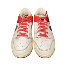 Vintage Nike Dunk Low White Pink Brown 309601-121 Kid Size 7Y 2008 Retro Sneaker