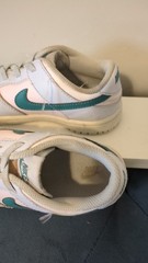 Nike Dunk Low Retro TD Size 10C Grey Mineral Teal Toddler