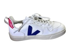 Authentic Veja Kid’s Children Sneaker Shoes Sneakers V-10 Laces EU35/US1