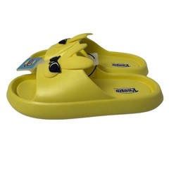 Yellow Peeps Easter Bunny & Sunglass Slip-On Sandals Girls Sz 2/3 (W4/5)