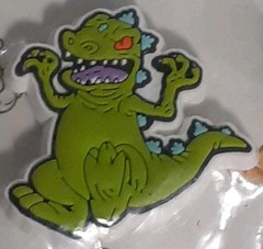 Nickelodeon 5 Pack Crocs Jibbitz Charms SpongeBob, CatDog, Ren & Stimpy, + More