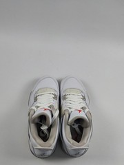 Jordan 4 Retro White Oreo (DJ4699-100) Grade School Size 5.5Y