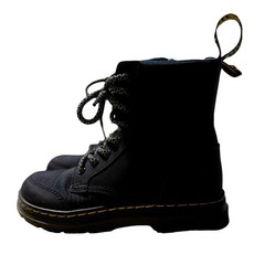 Dr. Martens 1460 Smooth Leather Combat Boots – Black – Style 26628001 – Size 12