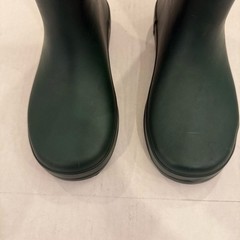 Lone Cone Kids Rain Boots Size 1 US 13 EU 31 Green Rubber Waterproof Pull-On