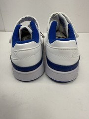 Adidas Forum Low C White Royal Blue Hook Loop Elastic Lace Little Kids Size 12K