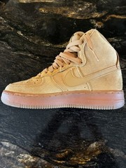 Size 5 (GS) – Nike Air Force 1 High LV8 Wheat – ONLY WORN TWICE