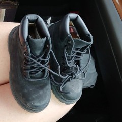Toddler Black Timberland Boots