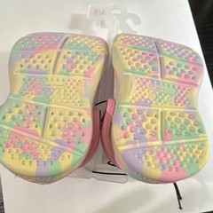 Joybees Kids Active Clog Marbled Ombre Pink Lightweight Slip-On US c4/5