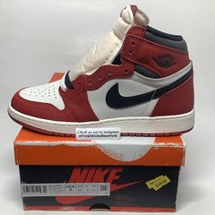 Jordan 1 High Chicago Lost And Found Grade School Size 7Y New FD1437-612 AJ1 OG