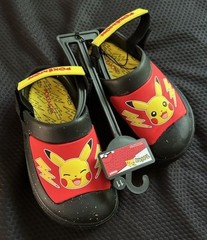 Kids Pokemon Faux Crocs Size 11