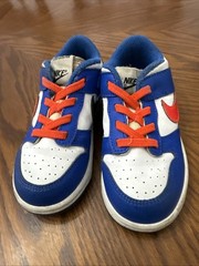 Nike Dunk Low Td Game Royal Crimsontoddler Sneakers 9c
