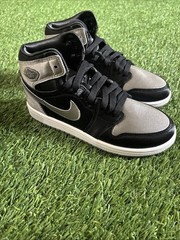 Jordan 1 Retro High OG (PS) Satin Shadow Size 1Y Black/Grey FD5304-010