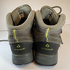 Vasque Breeze Unisex Youth Hiking Boots Youth 5 Gray Waterproof Lace Up 7213