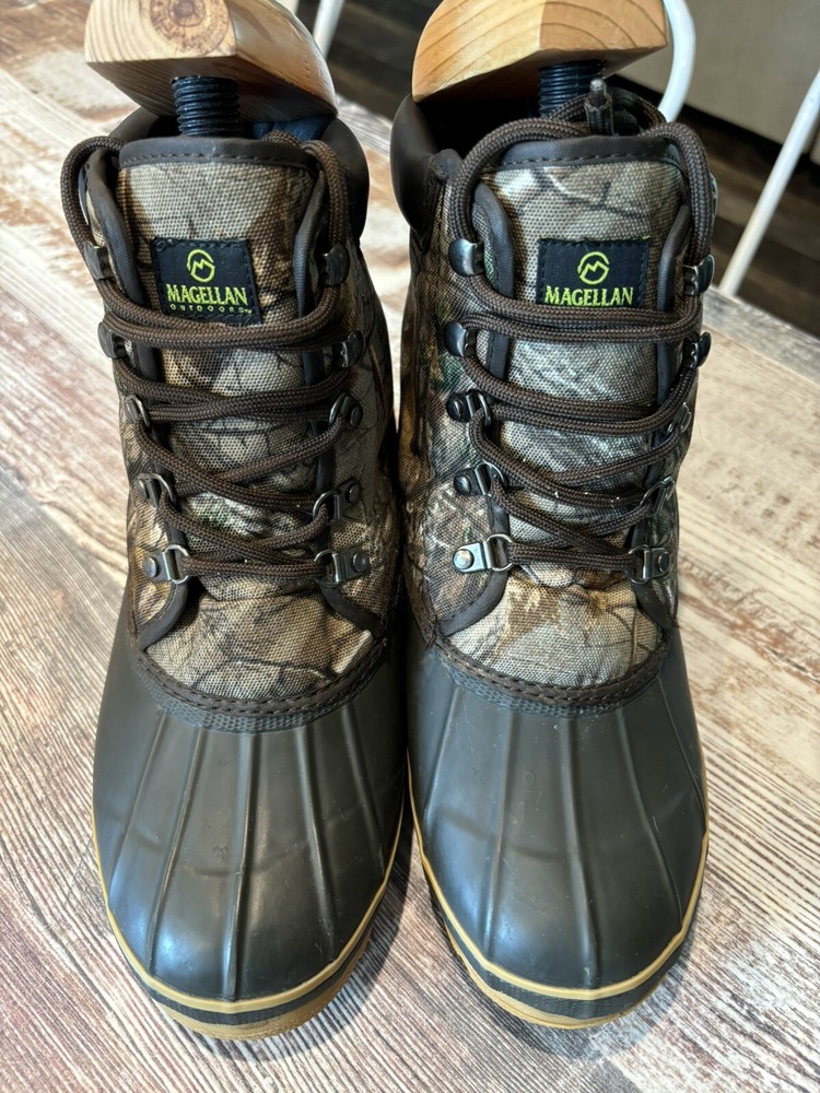 Magellan Outdoors Camouflage Kids Duck Boots Sz 6