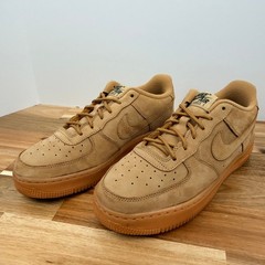 Nike Air Force 1 LV8 GS Wheat Flax Gum Brown Suede Shoes 943312-200 Kids 7Y