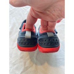 Crocs Swiftwater Expedition Kids Water Shoes Charcoal Red C9 Toddler Sandals