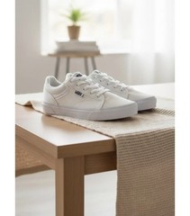Vans Seldan Platform Sneakers Youth Kids Size 4 Canvas White