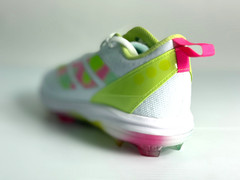 Adidas Adizero Instinct TP Softball Cleats White Pink Unisex Kids 6 ID3478