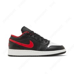 Air Jordan 1 Low Gs White Toe 553560-063