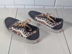 Vans® Ward Checkerboard Butterfly Low Top Lace-up Shoes/Sneakers – Missy Size 6