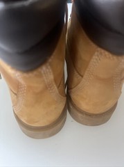 Unisex Timberland Leather Construction Boots Cornbread Youth Size 8M