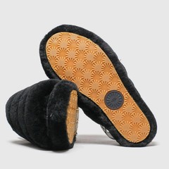 UGG FLUFF YEAH SLIDE Black ALL SIZES