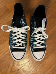 Converse Chuck Taylor All Star Snake Coils Kids Size 5 High Top Sneakers