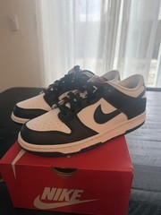 Nike Dunk Low Black White Midnight Navy GS – HJ9202-001 Size